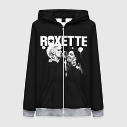 Толстовка на молнии женская Roxette, цвет: 3D-меланж