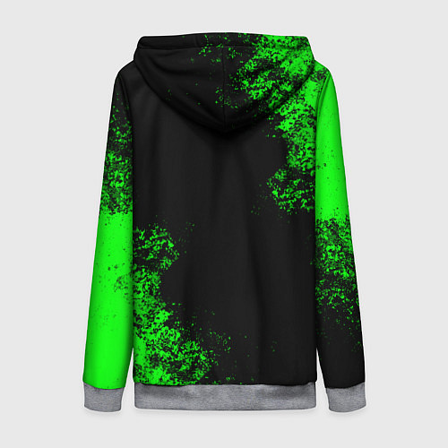 Женская толстовка на молнии Terraria / 3D-Меланж – фото 2