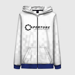 Толстовка на молнии женская PORTAL, цвет: 3D-синий