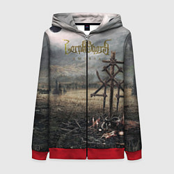 Толстовка на молнии женская Lorna Shore - Immortal, цвет: 3D-красный