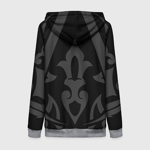 Женская толстовка на молнии Assassin’s Creed / 3D-Меланж – фото 2
