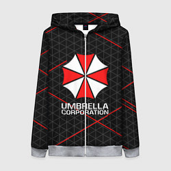 Женская толстовка на молнии UMBRELLA CORP