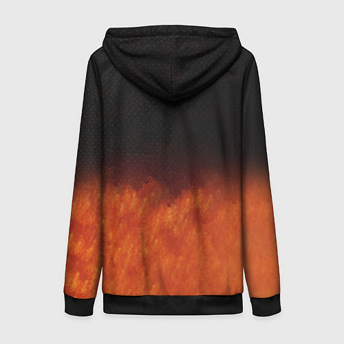 Женская толстовка на молнии ROBLOX / 3D-Черный – фото 2