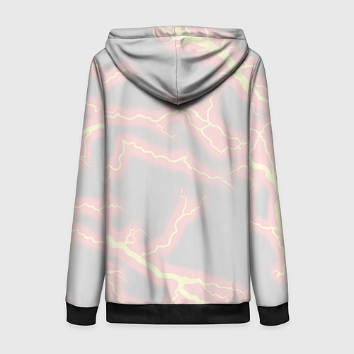 Женская толстовка на молнии KIMETSU NO YAIBA / 3D-Черный – фото 2