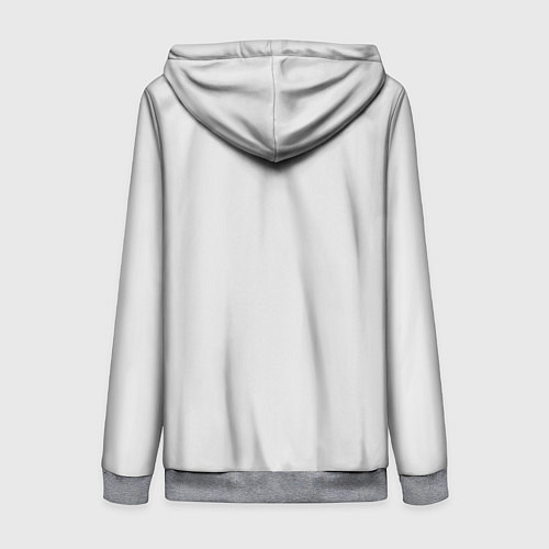 Женская толстовка на молнии KIMETSU NO YAIBA / 3D-Меланж – фото 2