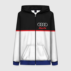Женская толстовка на молнии AUDI SPORT