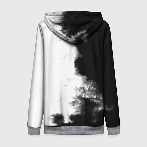 Женская толстовка на молнии Sabaton / 3D-Меланж – фото 2