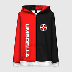 Женская толстовка на молнии Umbrella Corporation