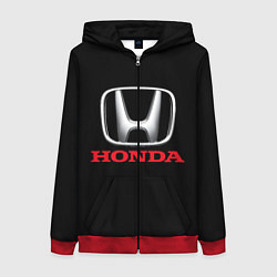 Женская толстовка на молнии HONDA