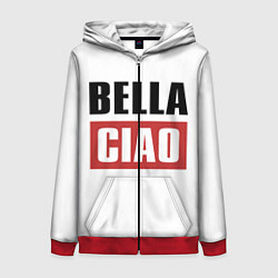 Женская толстовка на молнии Bella Ciao