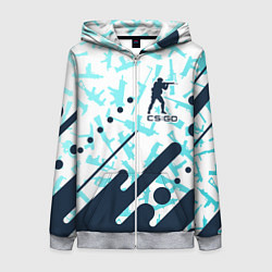 Женская толстовка на молнии CS GO КС ГО