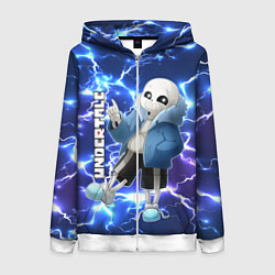 Женская толстовка на молнии UNDERTALE АНДЕРТЕЙЛ