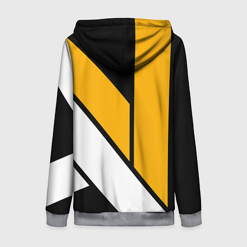 Женская толстовка на молнии Union of Soviet Socialist Republics / 3D-Меланж – фото 2