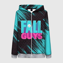 Толстовка на молнии женская ФОЛЛ ГАЙС, цвет: 3D-меланж