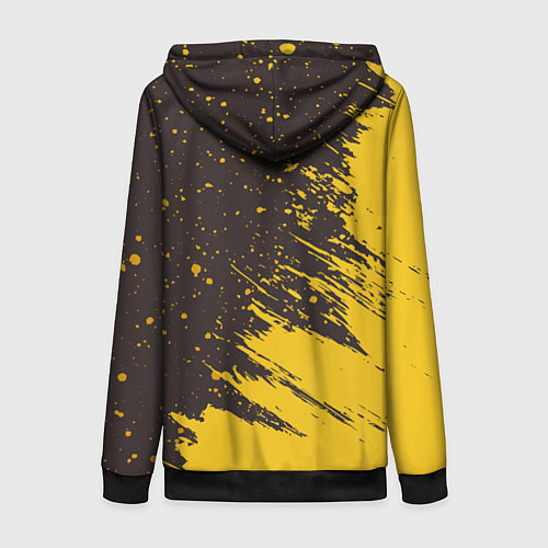 Женская толстовка на молнии AMONG US АМОНГ АС / 3D-Черный – фото 2