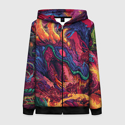 Женская толстовка на молнии HYPER BEAST