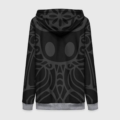 Женская толстовка на молнии HOLLOW KNIGHT ХОЛЛОУ НАЙТ / 3D-Меланж – фото 2