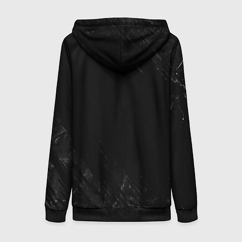 Женская толстовка на молнии CYBERPUNK 2077 КОТ КИАНУ РИВЗ / 3D-Черный – фото 2