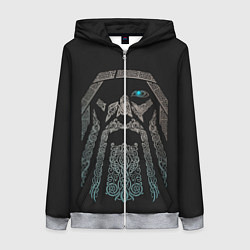 Женская толстовка на молнии ВсеотецОдин