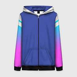 Женская толстовка на молнии NEON GRADIENT FITNESS UNIFORM