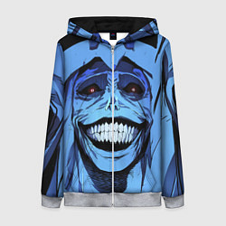 Женская толстовка на молнии ПОДНЯТИЕ УРОВНЯ В ОДИНОЧКУ