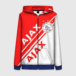 Женская толстовка на молнии FC AJAX AMSTERDAM ФК АЯКС