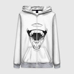 Женская толстовка на молнии Sukunas Laugh