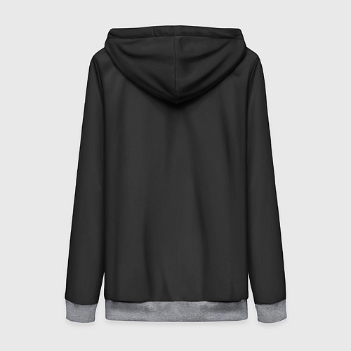 Женская толстовка на молнии Хигашиката Джоске / 3D-Меланж – фото 2