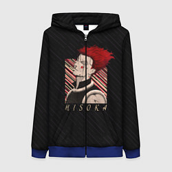 Женская толстовка на молнии Хисока Охотник x Охотник