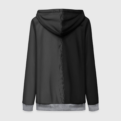 Женская толстовка на молнии THE ELDER SCROLLS SKYRIM FUS RO DAH / 3D-Меланж – фото 2