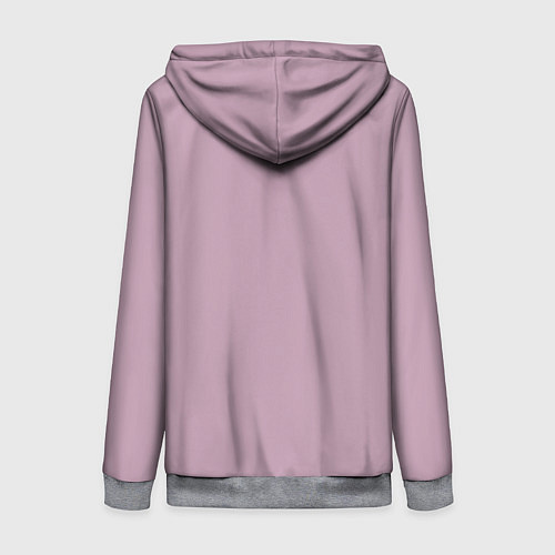 Женская толстовка на молнии Mr Beast Drawing Full Print / 3D-Меланж – фото 2