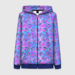 Женская толстовка на молнии Магические Грибы