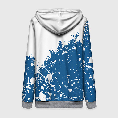 Женская толстовка на молнии Ford форд / 3D-Меланж – фото 2