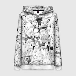 Женская толстовка на молнии Spy Family Heh Семья Шпиона Анечка Фоджер