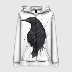 Женская толстовка на молнии Черный странник