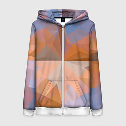 Женская толстовка на молнии Текстурный пак