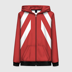 Толстовка на молнии женская Спорт костюм Марата, цвет: 3D-черный