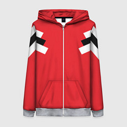 Женская толстовка на молнии Олимпийка - ретро