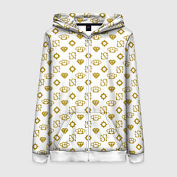 Женская толстовка на молнии Узор как у девушки из Gta 6