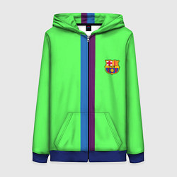 Женская толстовка на молнии Barcelona fc sport line