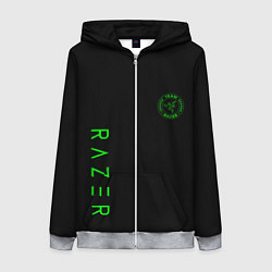 Женская толстовка на молнии Razer brend game