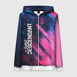 Женская толстовка на молнии The First Descendant - Texture