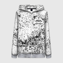 Женская толстовка на молнии Arctic Monkeys - Графический хаос