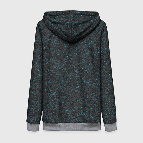 Женская толстовка на молнии Гранитная крошка / 3D-Меланж – фото 2