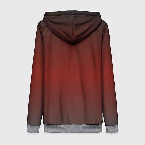 Женская толстовка на молнии Аниме Токийский Гуль / 3D-Меланж – фото 2