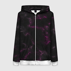 Женская толстовка на молнии Black pink