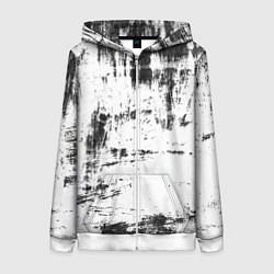 Женская толстовка на молнии Color black and white