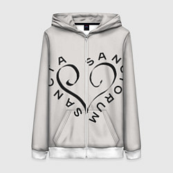 Женская толстовка на молнии Святая святых