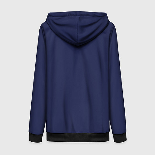 Женская толстовка на молнии ПСЖ домашняя форма 25 26 / 3D-Черный – фото 2