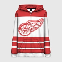 Женская толстовка на молнии Detroit Red Wings